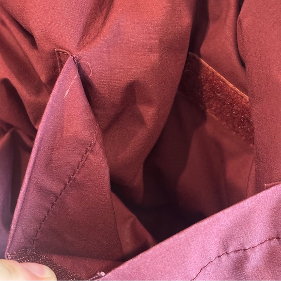 VINTAGE ST. JOHNS BAY Men’s Rugged Wear Burgundy Down Collared‎ Vest 90s Y2K XL - Picture 5 of 15